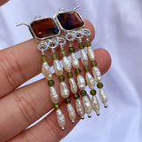 Drop Earrings - Sterling Silver