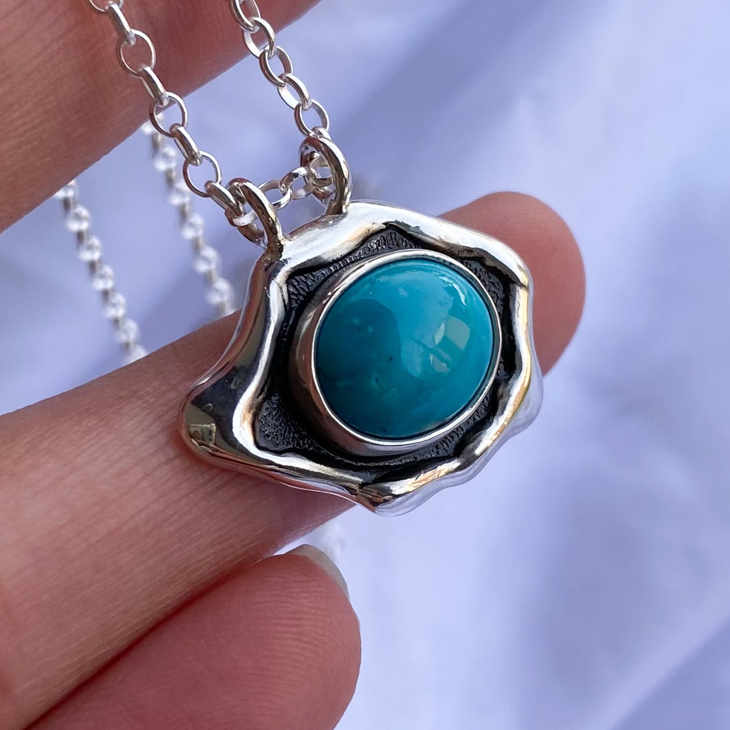 EYEronic Pendant - Kingman Turquoise