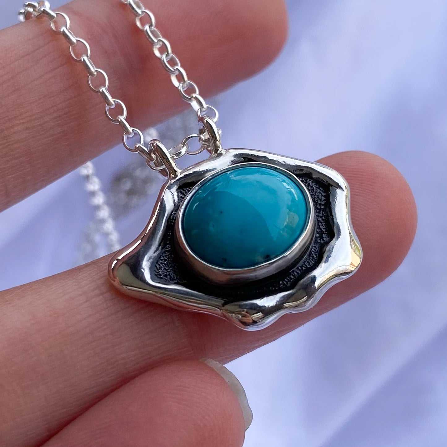 EYEronic Pendant - Kingman Turquoise