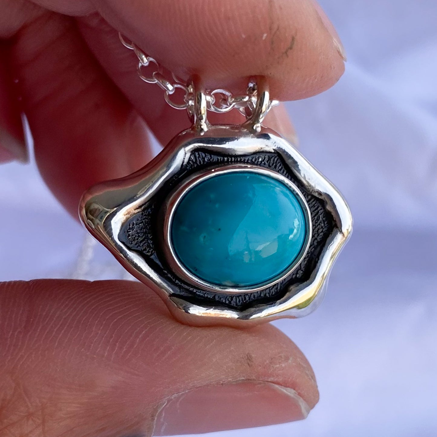 EYEronic Pendant - Kingman Turquoise