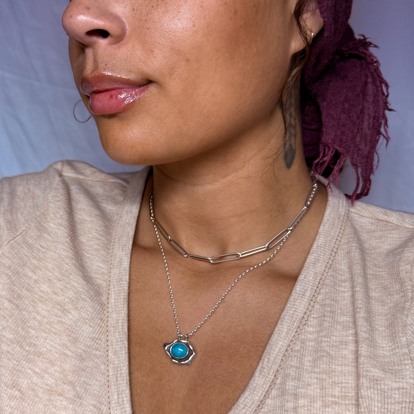 EYEronic Pendant - Kingman Turquoise