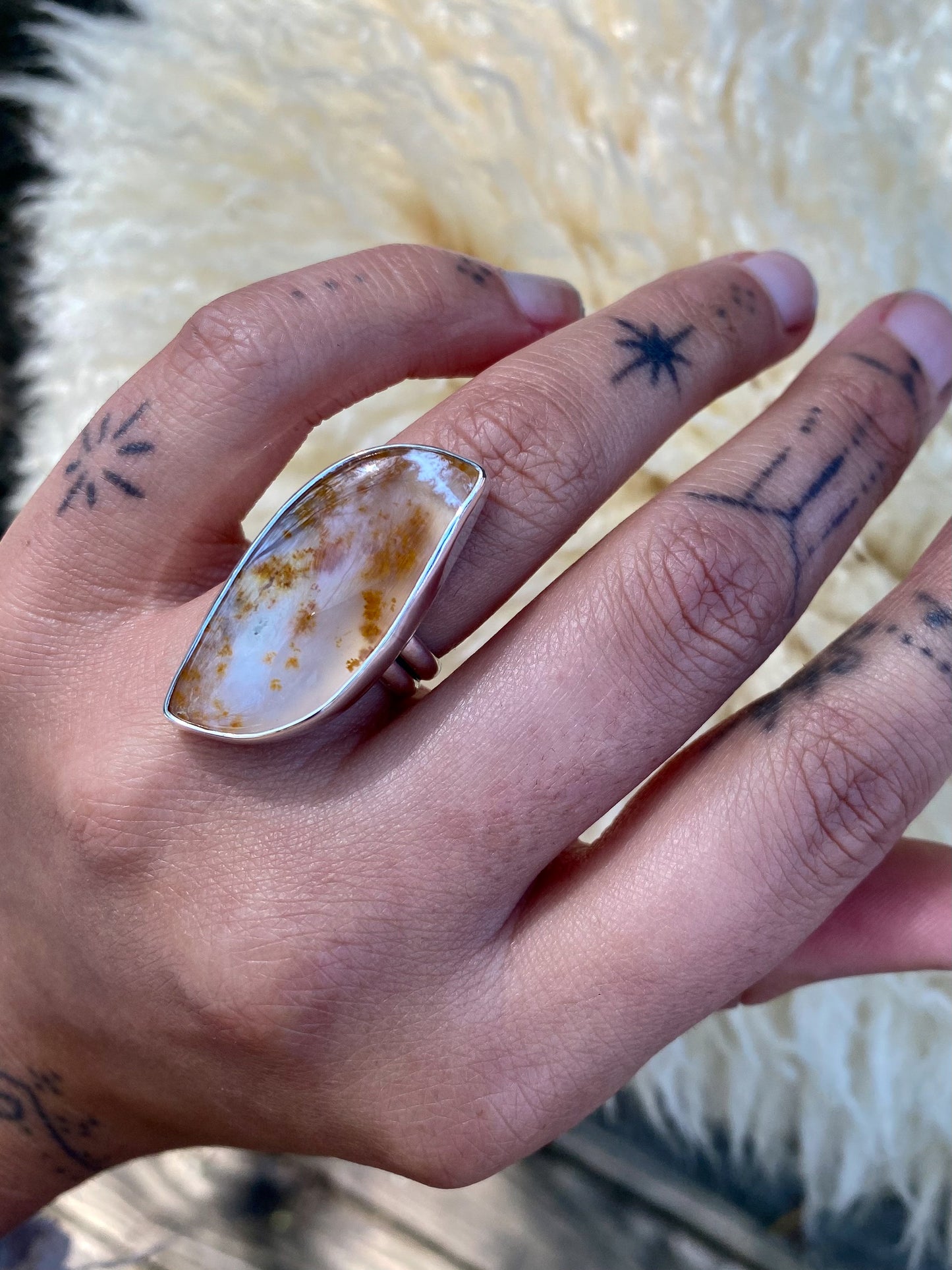 Montana Moss Agate Ring