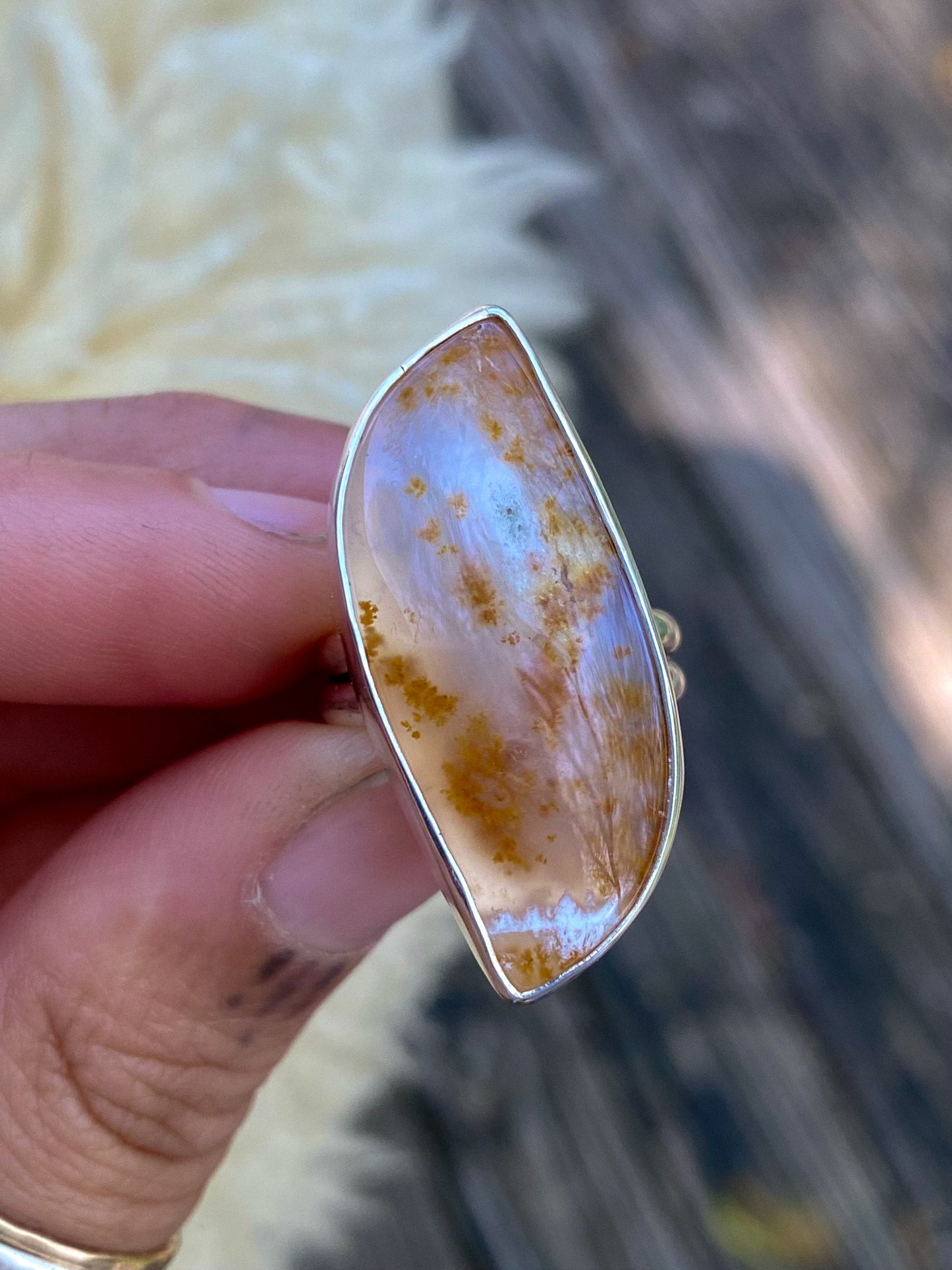 Montana Moss Agate Ring