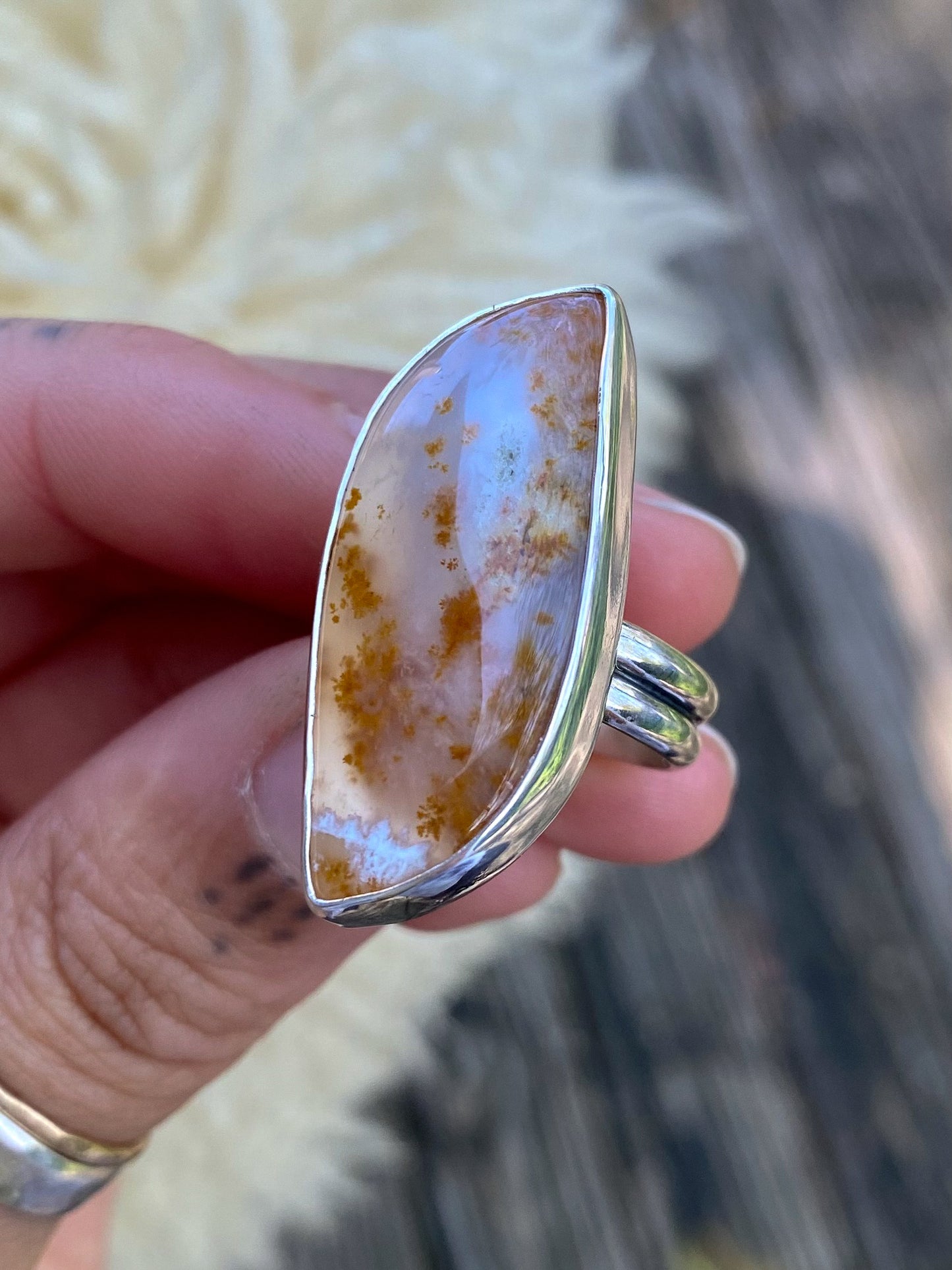 Montana Moss Agate Ring